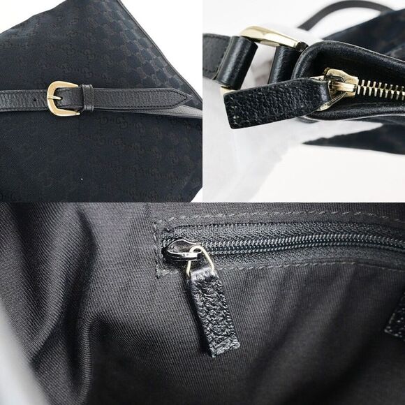 Gucci Abbey Black Canvas Shoulder Bag (Pre-Owned) - Picture 13 of 16